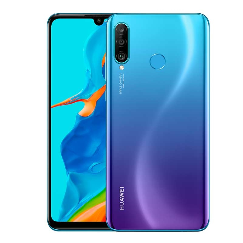 Huawei P30 Lite New Edition Smartphone peacock blue