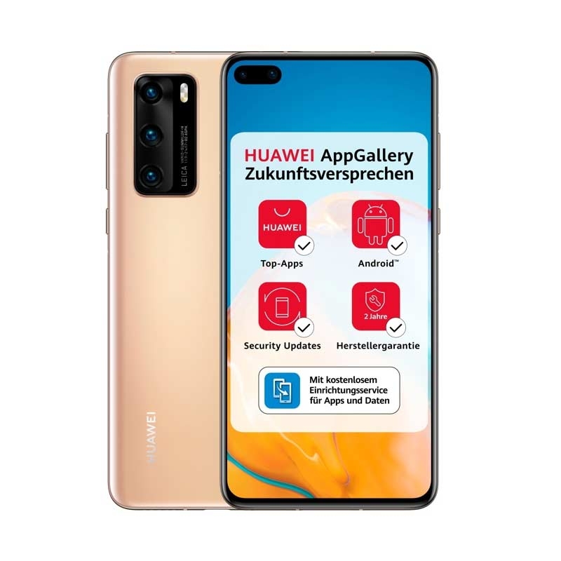 Huawei P40 Dual-SIM Smartphone gold