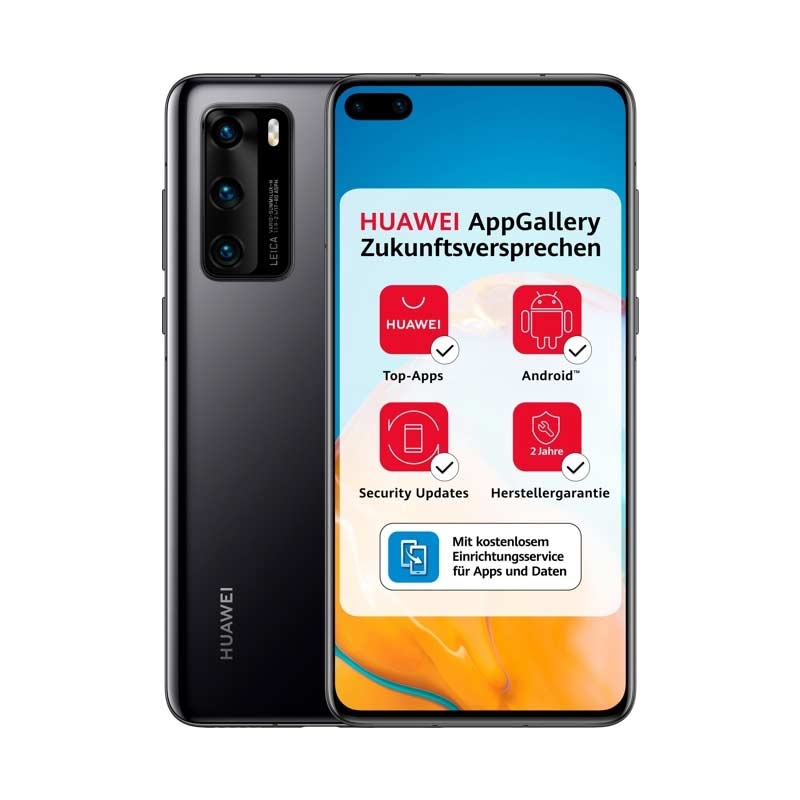 Huawei P40 Dual-SIM Smartphone schwarz