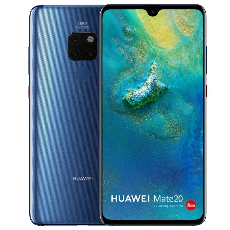 Huawei Mate 20 Dual-SIM Smartphone midnight blau