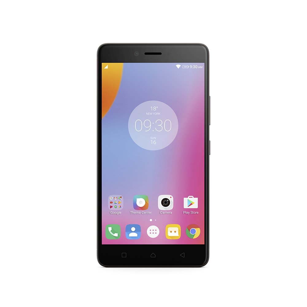 Lenovo K6 Smartphone 12,7 (5 Zoll) Display (16 GB, Android) dunkel grau Ausstellungsgerät