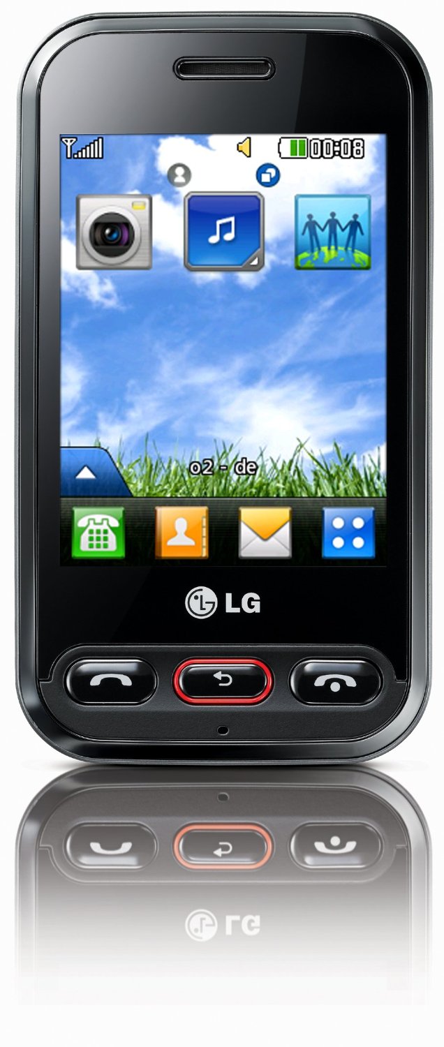 LG T320 Original Handy schwarz