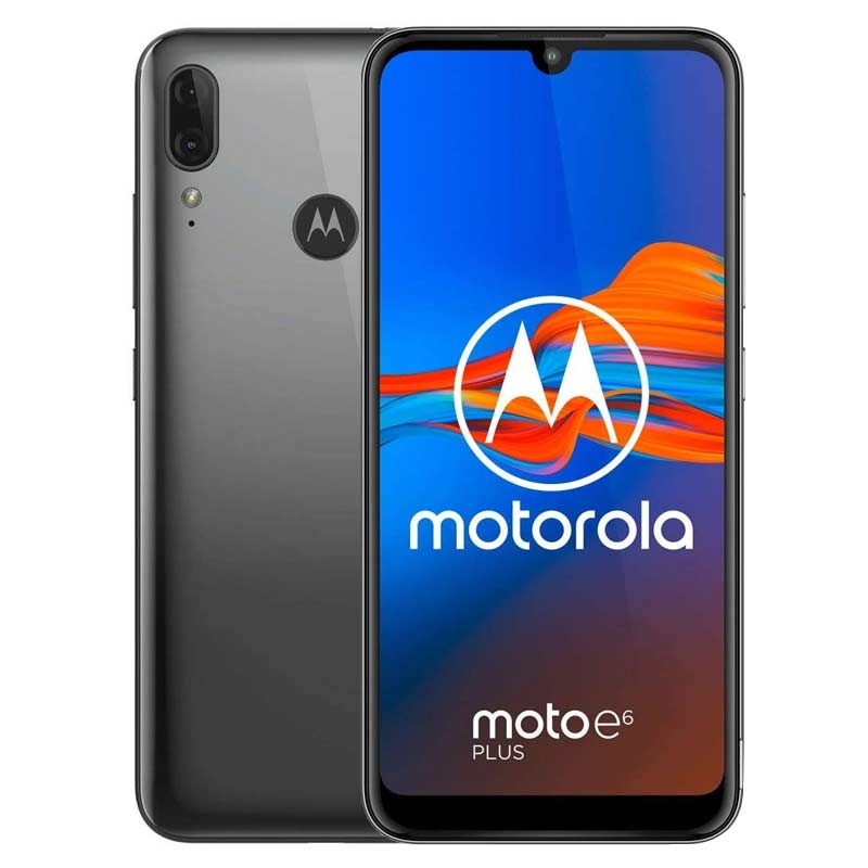Motorola moto e6+ 32GB Smartphone silber/grau