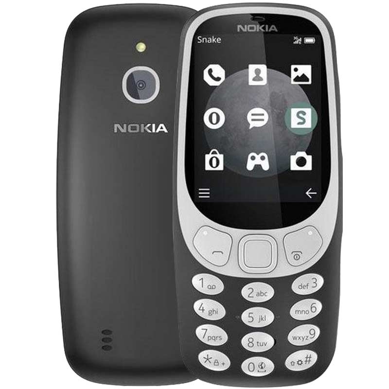 Nokia 3310 Retro Dual-SIM Handy charcoal
