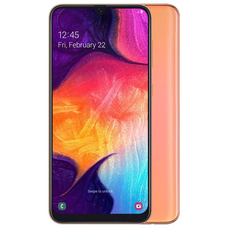 Samsung Galaxy A50 128GB Smartphone koralle