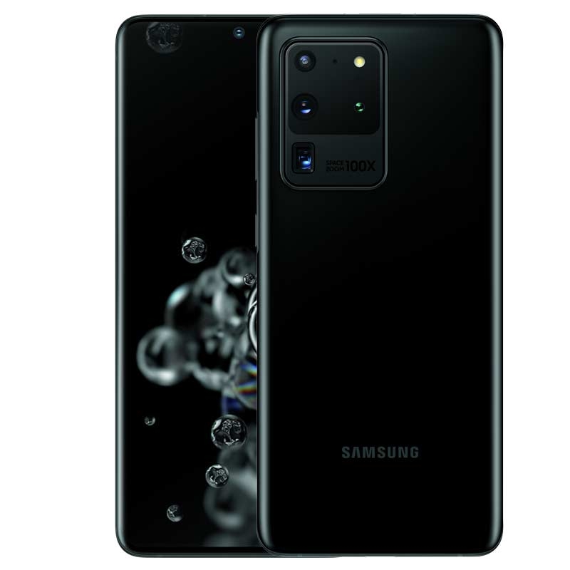 Samsung Galaxy S20 Ultra 5G 128GB Smartphone cosmic black