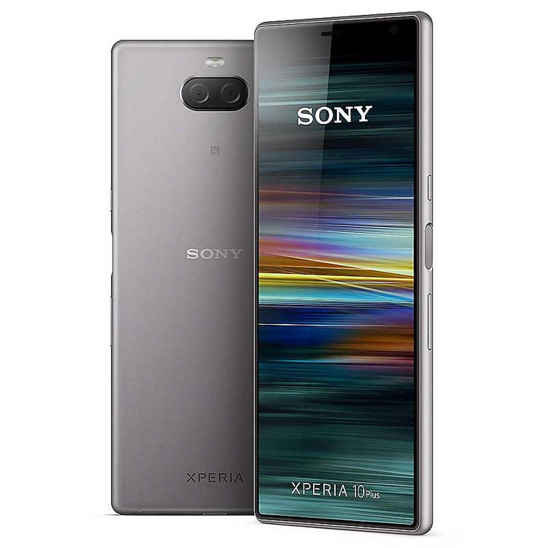 Sony Xperia 10 Plus Dual-SIM Smartphone silber