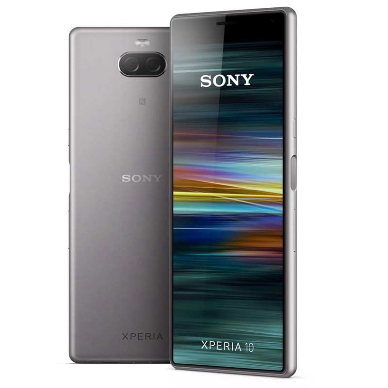 Sony Xperia 10 Dual-SIM Smartphone silber