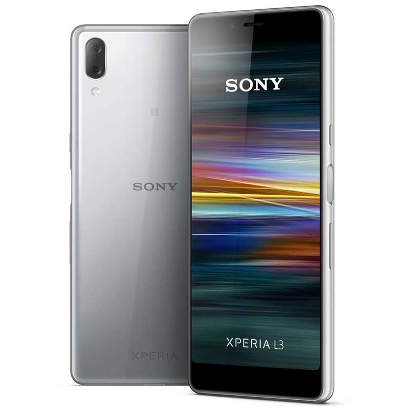 Sony Xperia L3 Dual-SIM Smartphone silber