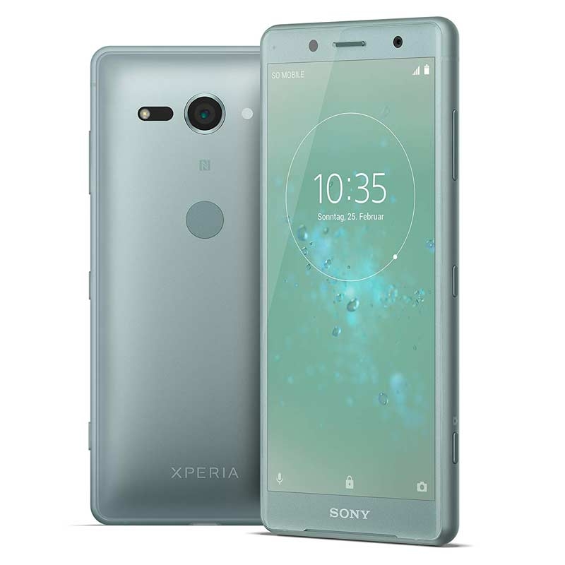 Sony Xperia XZ2 Compact Smartphone grün