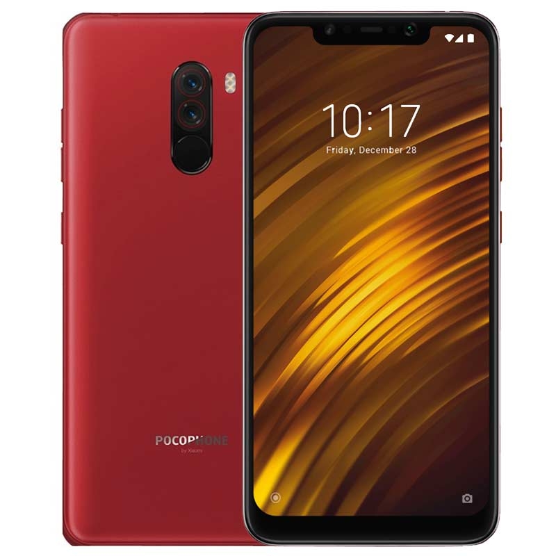Xiaomi Pocophone F1 64GB Smartphone rot