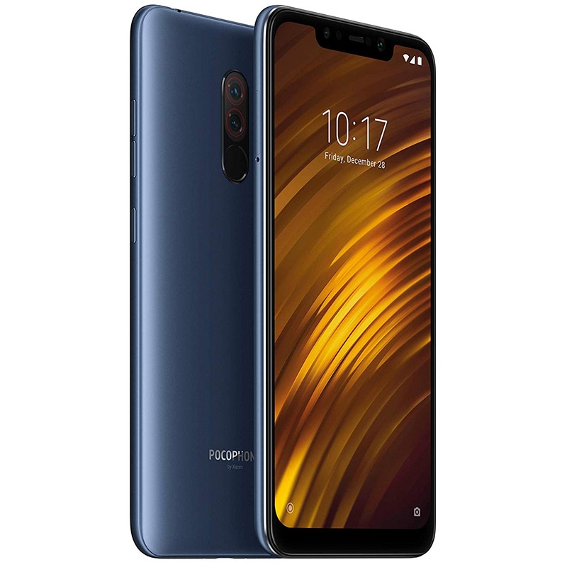 Xiaomi Pocophone F1 64GB Smartphone blau