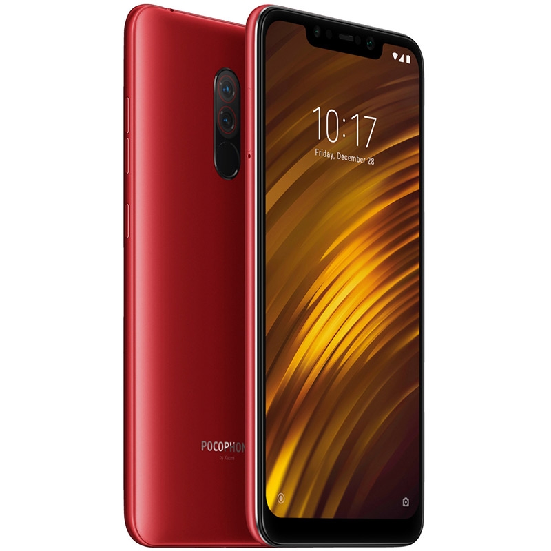 Xiaomi Pocophone F1 64GB Smartphone rot