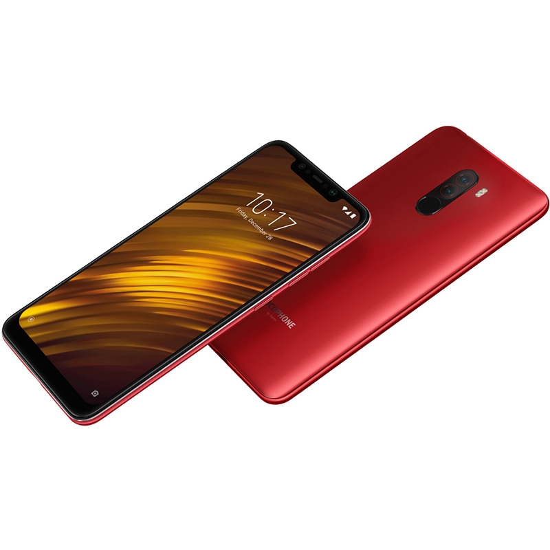 Xiaomi Pocophone F1 64GB Smartphone rot