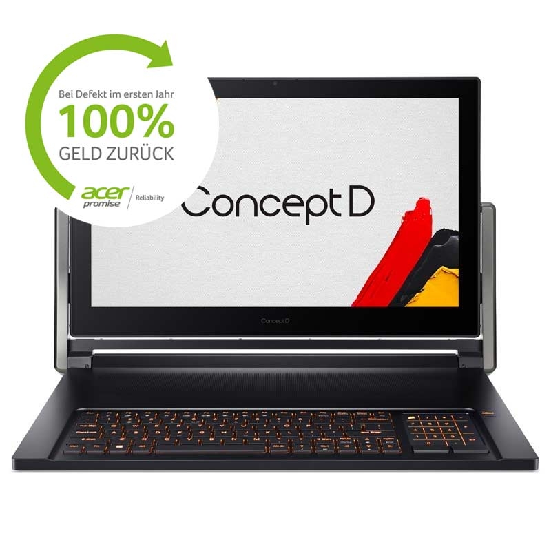 Acer ConceptD 9 Pro (CN917-71P-96BK) 43,9 cm (17.3 Zoll) Notebook