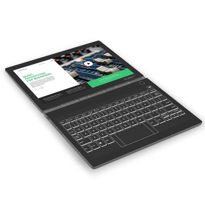 Lenovo Yoga Book C930 27,4 cm (10,75 Zoll QHD IPS Touch) Convertible Tablet-PC