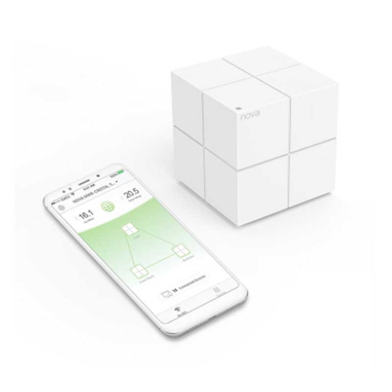 Tenda Nova MW6 echtes Dual-Band Mesh WLAN Komplettlösung (3er Pack)