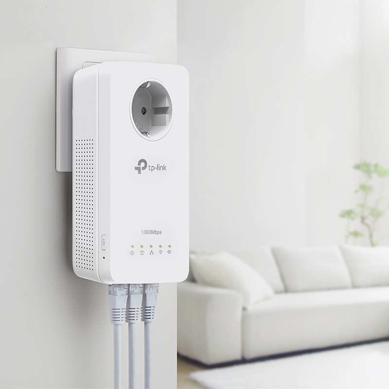 TP-Link TL-WPA8630P KIT(DE) AV1200 WLAN AC1200 Gigabit Powerline Netzwerkadapter