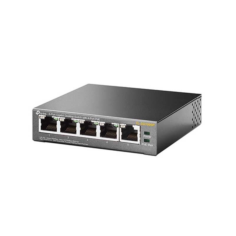 TP-Link TL-SG1005P 5-Port Gigabit PoE Switch