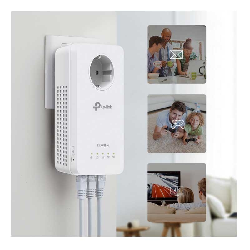 TP-Link TL-WPA8631P WLAN Powerline Adapter Set