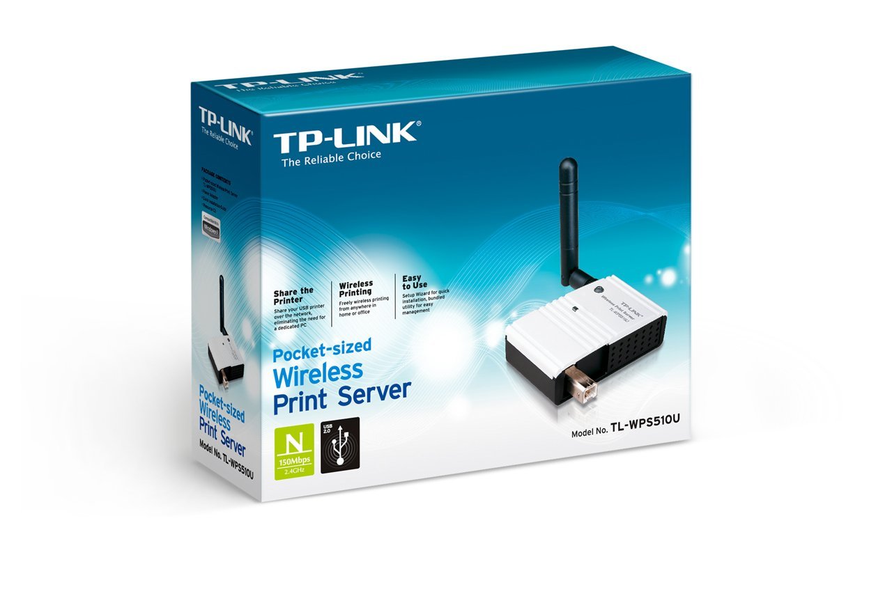 TP-Link TL-WPS510U WLAN Print-Server USB 2.0 Port