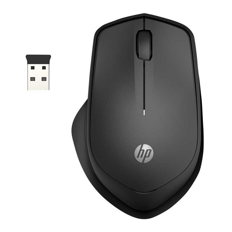 HP Silent 280M kabellose Maus schwarz (2. Wahl)