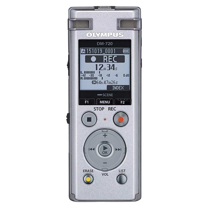 Olympus DM-720 Diktiergerät / Voicerecorder 4 GB