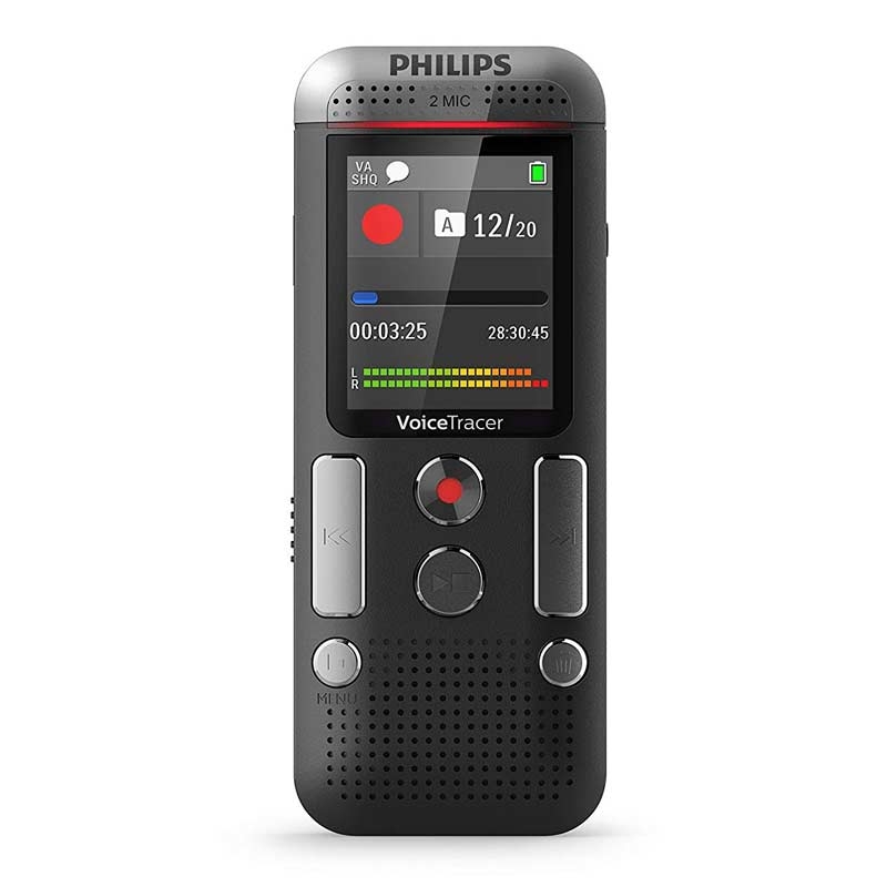 Philips DVT2510 Digitales Diktiergerät 8 GB