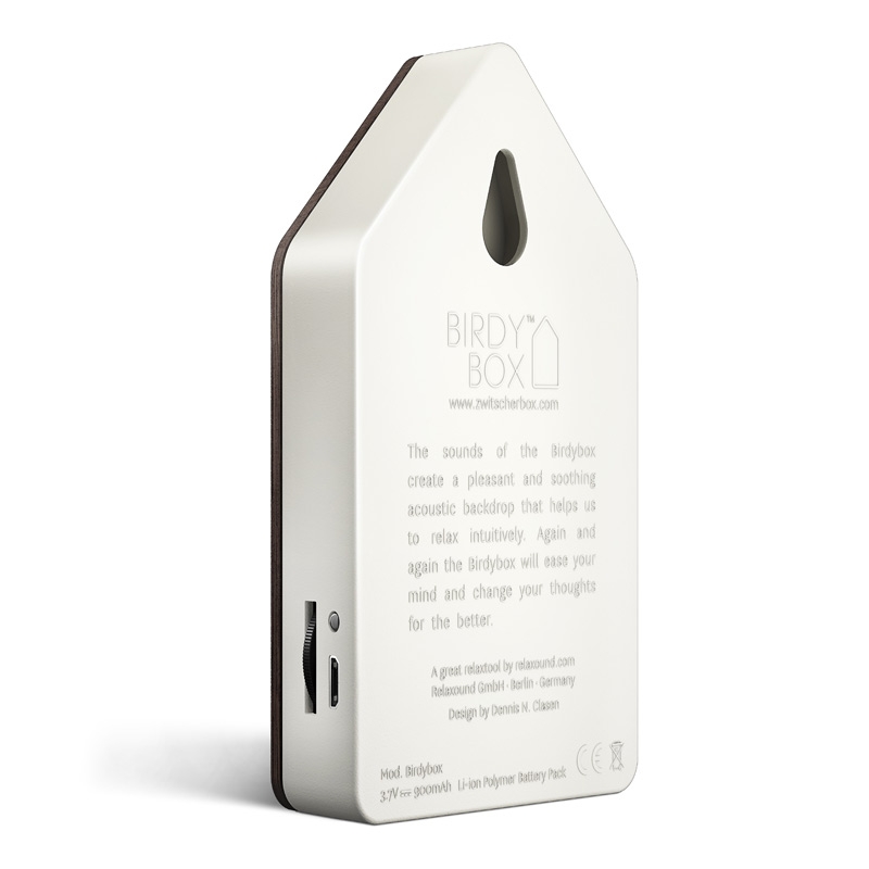 Birdybox dunkle Eiche