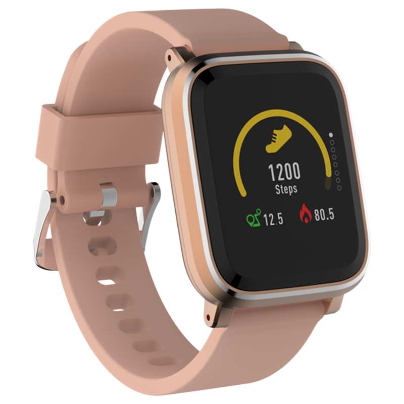 Denver sw-160 Bluetooth-Smartwatch mit Herzfrequenzmesser rosegold
