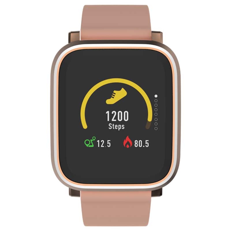 Denver sw-160 Bluetooth-Smartwatch mit Herzfrequenzmesser rosegold