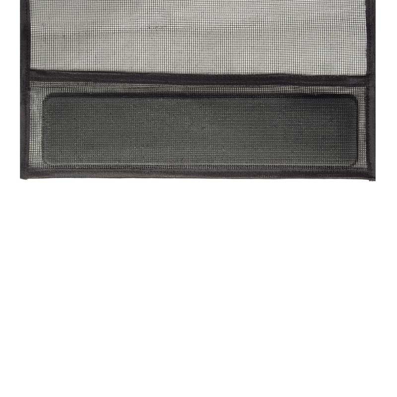 easy life Insektenschutz Türvorhang 100x220cm anthrazit mit PVC Klemmleiste