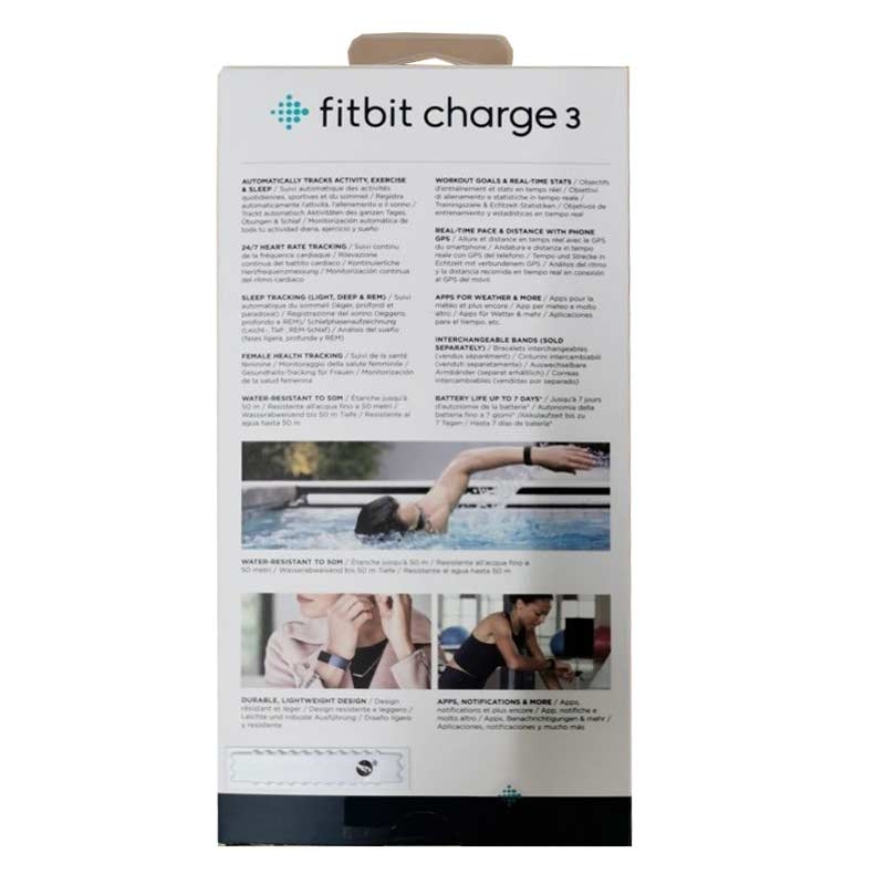 Fitbit Charge 3 Health & Fitness-Tracker rosegold