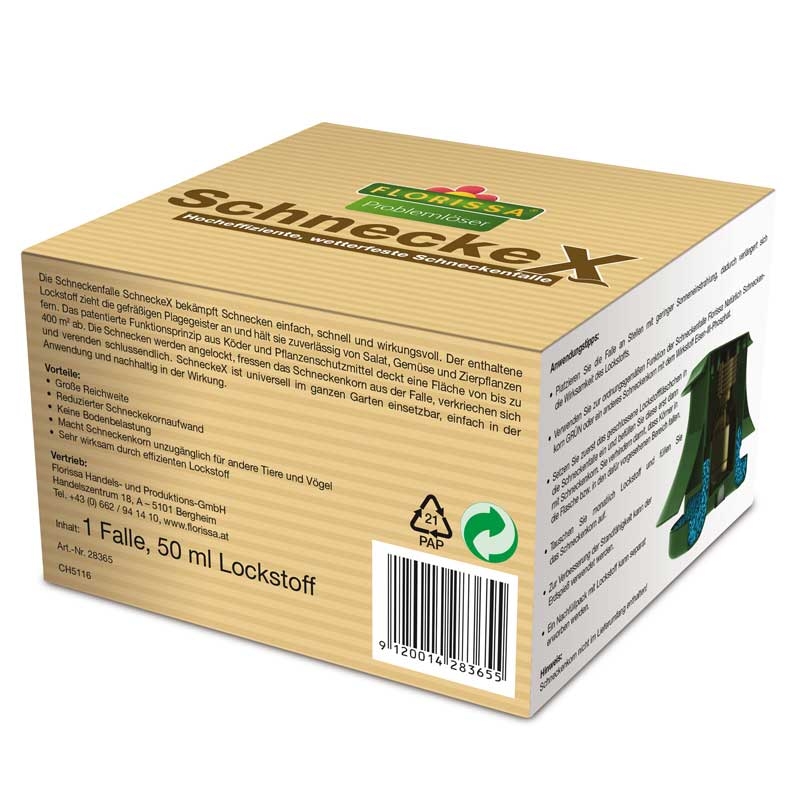 Florissa SchneckeX Schneckenbekämpfung Basis-Set