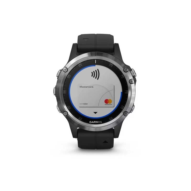 Garmin fenix 5 Plus Glass Silver/Black