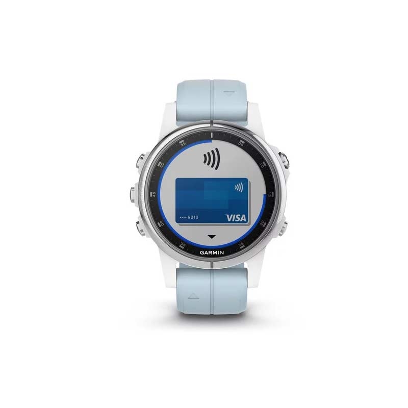 Garmin fenix 5S Plus Glass White/Seafoam