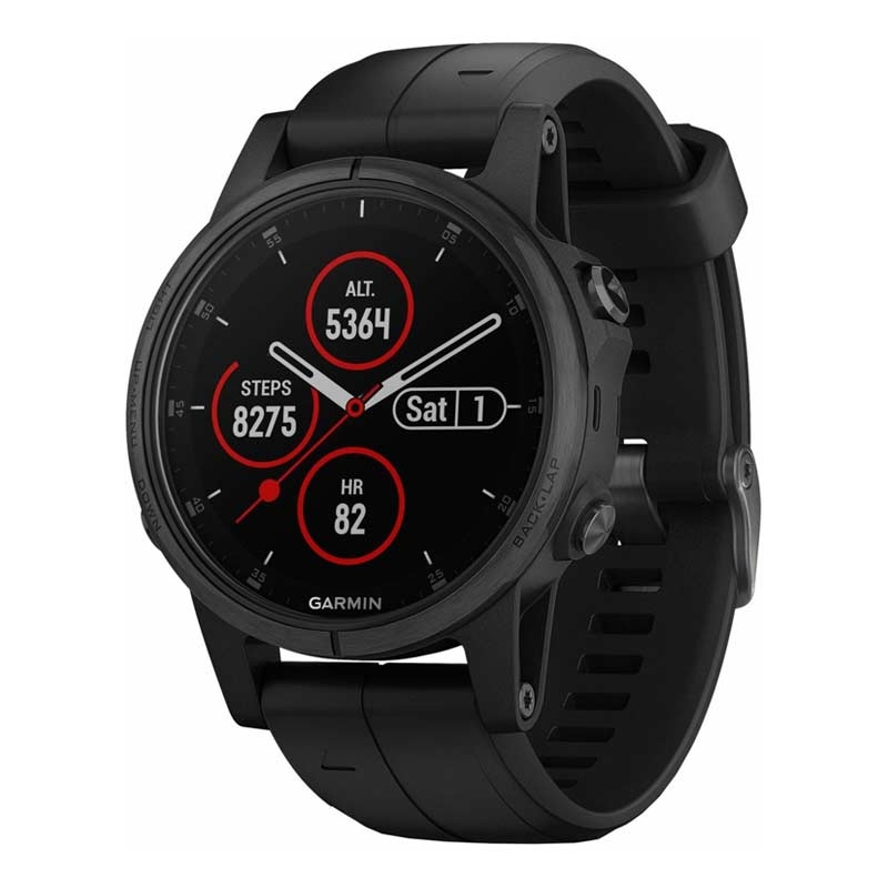 Garmin fenix 5S Plus Sapphire Black/Black