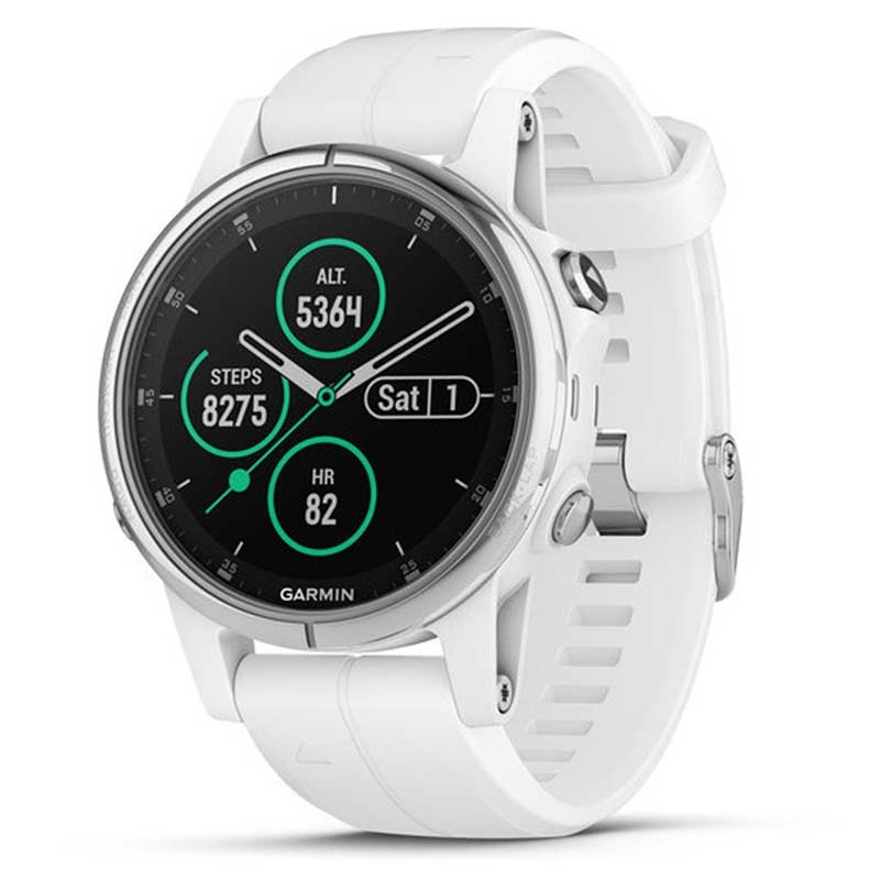 Garmin fenix 5S Plus Sapphire White/White