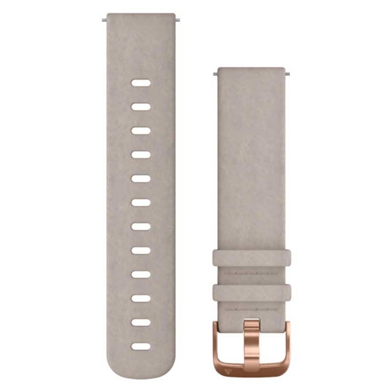 Garmin Ersatzarmband für Smartwatch, Wildleder, grau