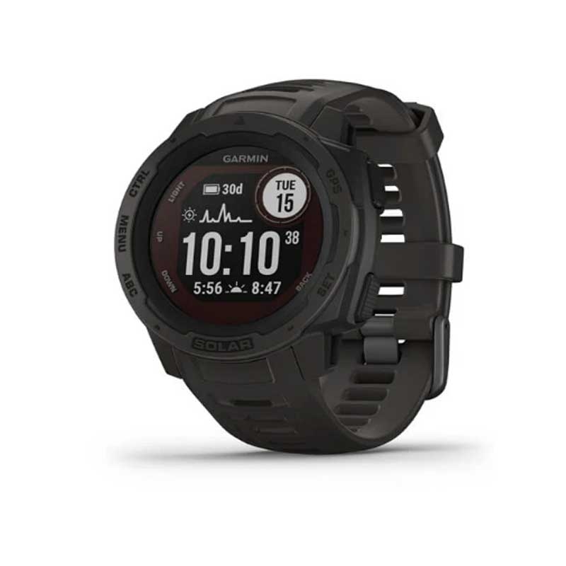 Garmin Instinct Solar Sportuhr schiefergrau
