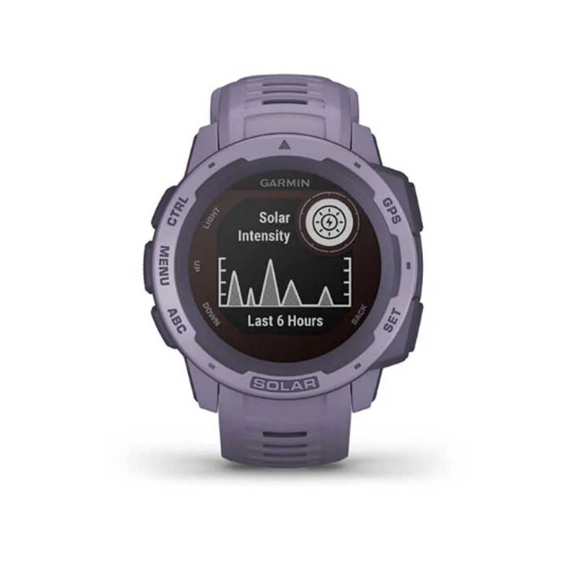Garmin Instinct Solar Sportuhr lila