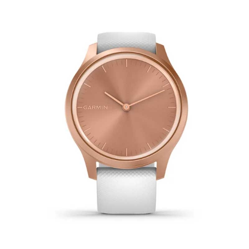 Garmin vívomove Style roségold mit weißem Armband 42mm