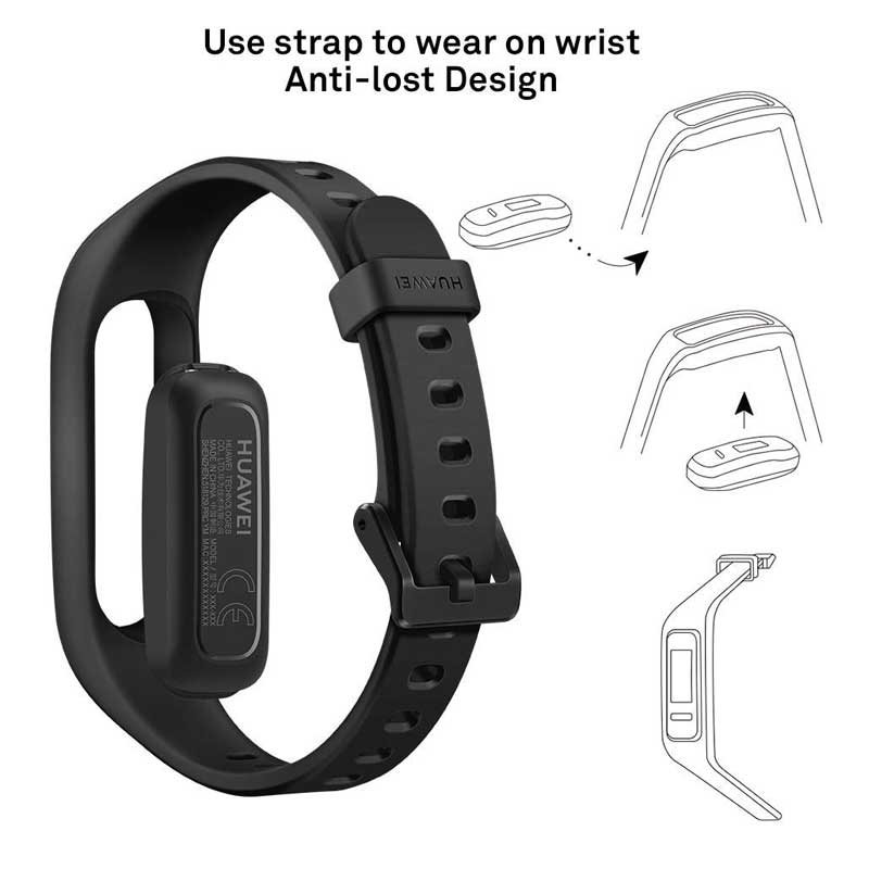 Huawei Band 3e Fitness Armband schwarz