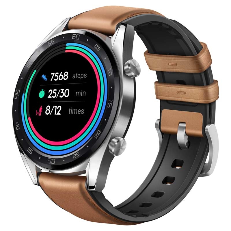 Huawei Watch GT Classic Smartwatch saddle/braun