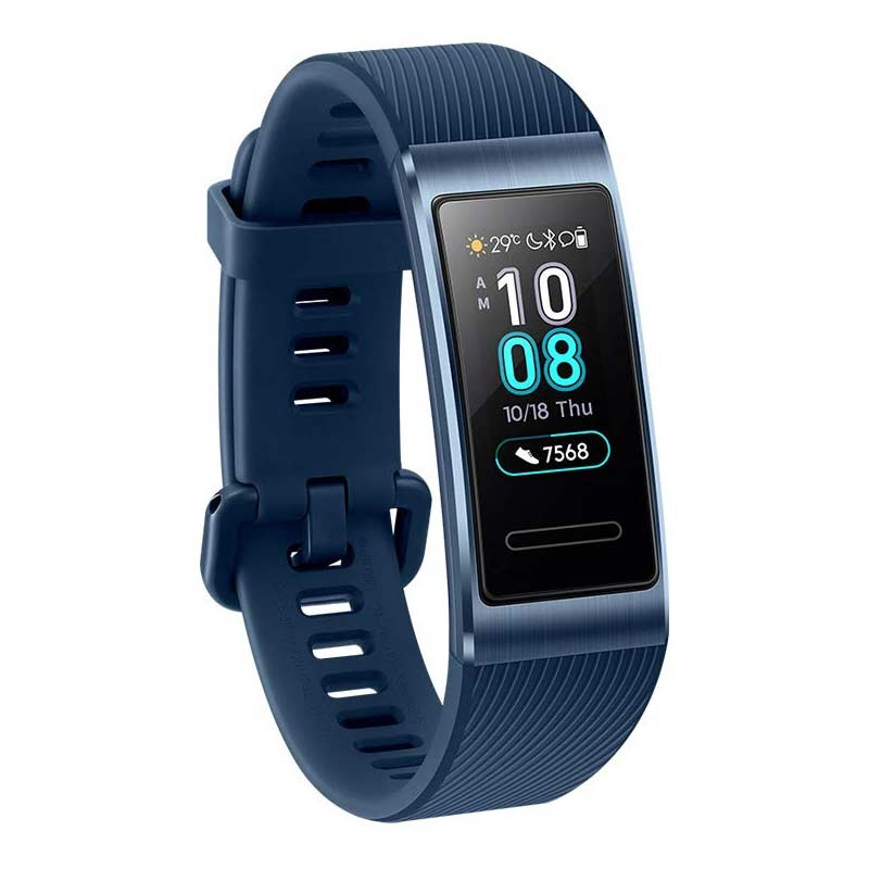 Huawei Band 3 Pro mit Herzfrequenzmesser blau