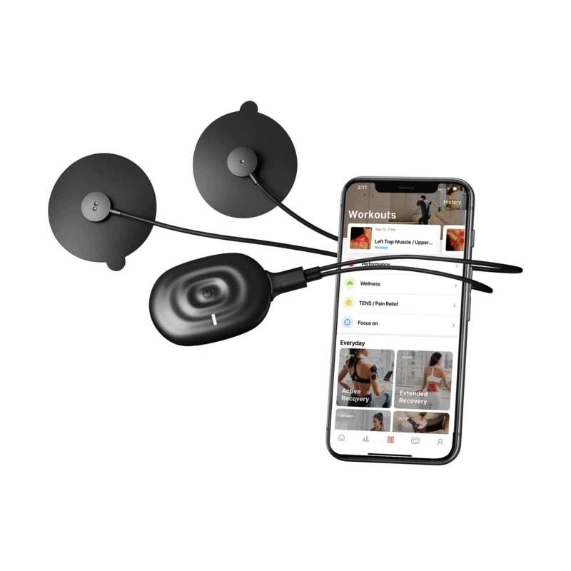 PowerDot Uno 2.0 Muskelstimulator schwarz