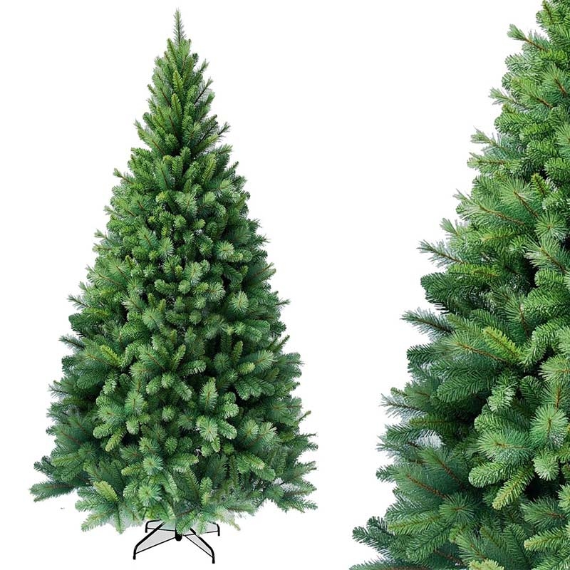 RS Trade HXT 1101 195cm künstlicher PVC Weihnachtsbaum