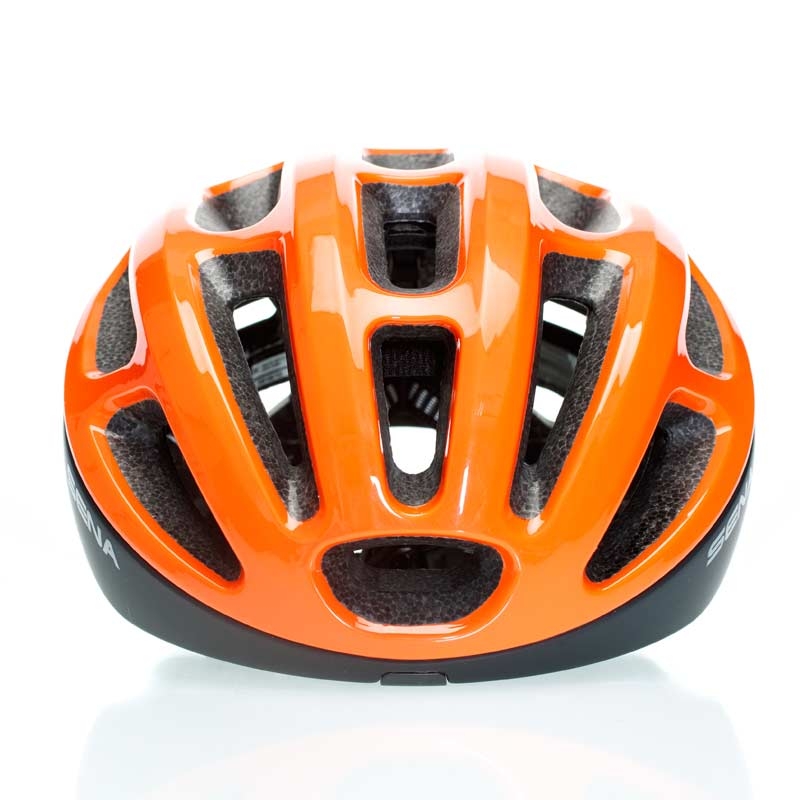 Sena R1 electric tangerine Größe L smarter Fahrradhelm