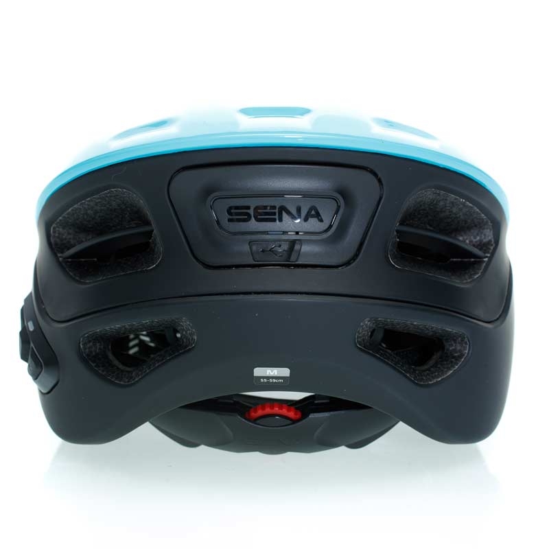 Sena R1 ice blue Größe S smarter Fahrradhelm