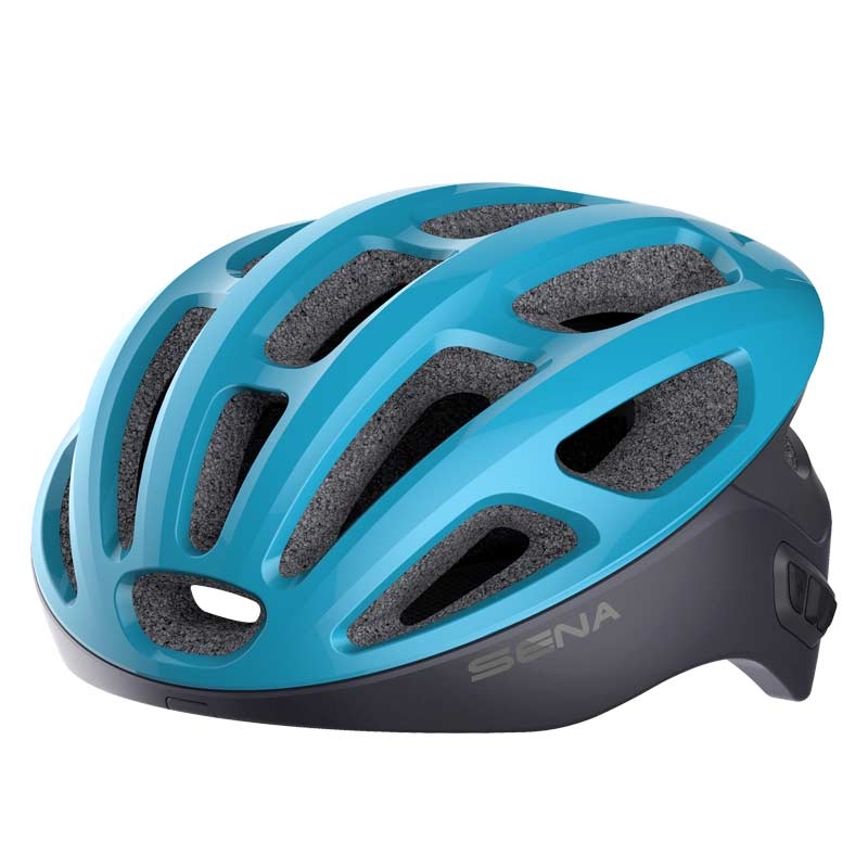 Sena R1 ice blue Größe M smarter Fahrradhelm